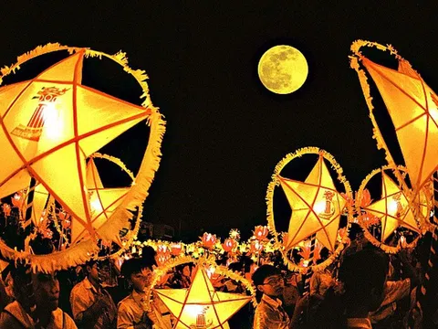 Tết Trung thu nghèo trong miền nhớ tuổi thơ