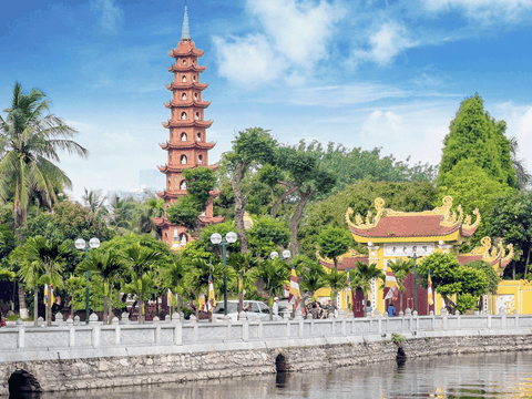 Chùa Trấn Quốc - Dáng cổ tự nghìn năm giữa lòng Hà Nội