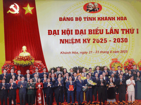 Khánh Hòa khai mạc Đại hội Đảng bộ lần thứ I, nhiệm kỳ 2025 - 2030