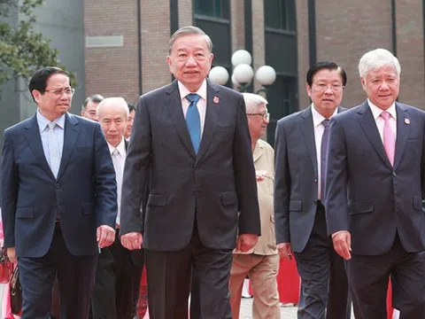 Tổng Bí thư Tô Lâm, Thủ tướng Phạm Minh Chính dự phiên khai mạc Đại hội Đảng bộ MTTQ, các đoàn thể Trung ương