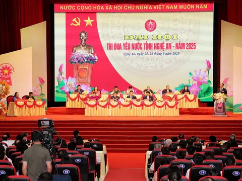 Nghệ An long trọng tổ chức Đại hội Thi đua yêu nước năm 2025