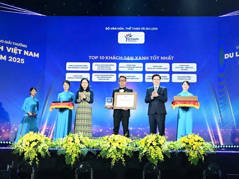 Ana Mandara Cam Ranh lọt Top 10 Khách sạn Xanh tốt nhất Việt Nam 2025