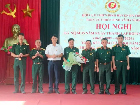 Cựu chiến binh xã Hà Trung - Gương mẫu xây dựng Hội vững mạnh