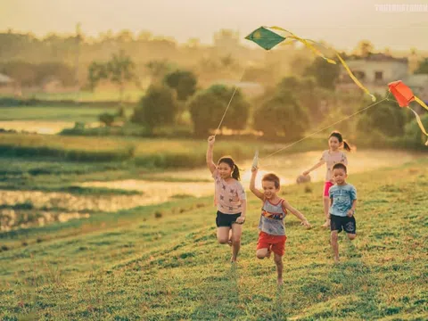 Nhớ tuổi thơ lam lũ với những buổi chăn trâu ngoài đồng