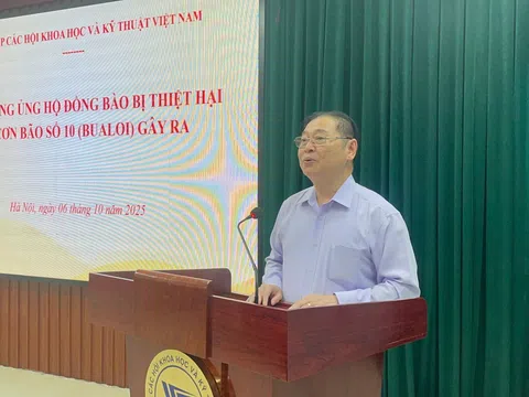 Đoàn Chủ tịch Liên hiệp Hội Việt Nam phát động ủng hộ đồng bào bị thiệt hại do bão số 10