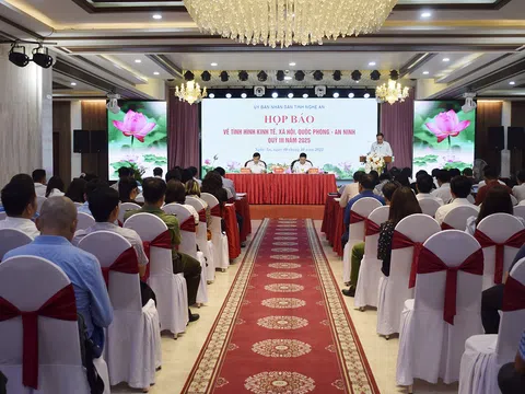 Nghệ An: Kinh tế - xã hội quý III năm 2025 tiếp tục tăng trưởng ổn định