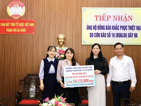 Đà Nẵng hướng về đồng bào vùng thiên tai