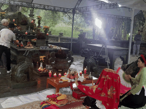 Đàn thờ Nguyệt Nga công chúa - Di sản tín ngưỡng đặc biệt giữa lòng xứ Thanh