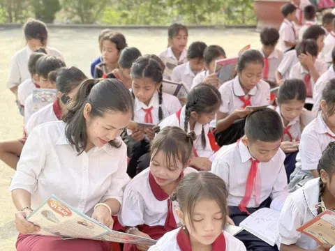 Cô giáo Võ Thị Nhân giàu nhiệt huyết,  đam mê sự nghiệp “trồng người”