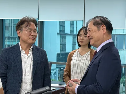 Lãnh đạo Liên hiệp Hội Việt Nam tiếp và làm việc với Đoàn công tác KOICA và Trường Đại học Kyung Hee (Hàn Quốc)
