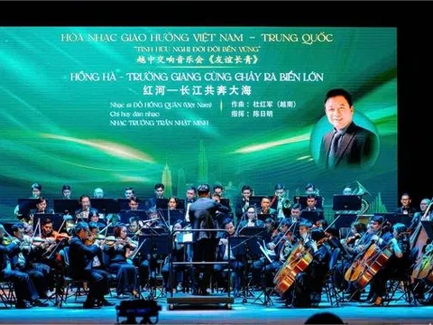 Hòa nhạc Giao hưởng Việt - Trung thắt chặt tình hữu nghị 