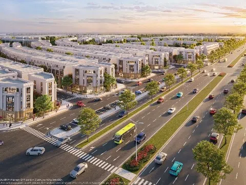 Nhà phố liền kề diện tích lớn The Golden Legacy hút nhà đầu tư về phía Nam Hải Phòng