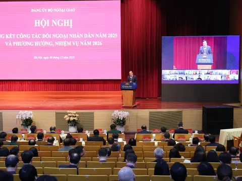 VUSTA nhận Bằng khen của Bộ Ngoại giao vì những đóng góp tiêu biểu trong công tác đối ngoại nhân dân 2025