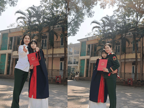 Một ngày nắng, con bước qua tuổi học trò