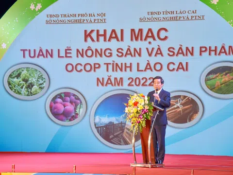 Khai mạc sự kiện giới thiệu sản phẩm OCOP gắn với văn hóa các tỉnh Miền Trung - Tây Nguyên năm 2022