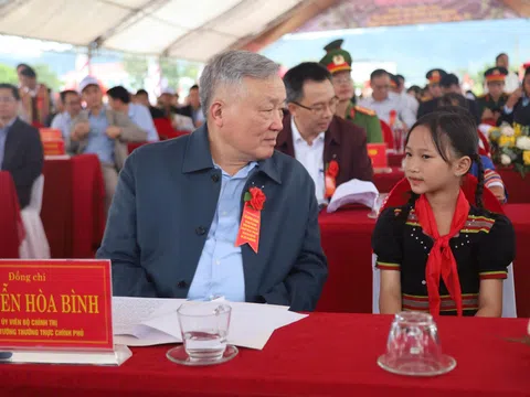 Khởi công 4 trường nội trú vùng biên Quảng Ngãi