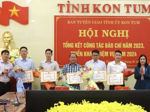 Kon Tum: Tổ chức Hội nghị tổng kết công tác báo chí năm 2023, phương hướng hoạt động năm mới