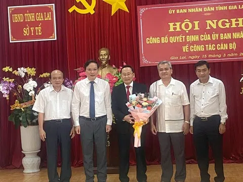 Gia Lai: Có tân Giám đốc Sở Y tế