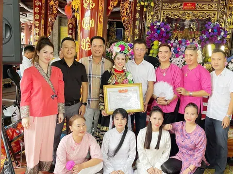 Giao lưu thực hành Tín ngưỡng thờ Mẫu Đền Bảo Hà 2025: Tôn vinh di sản văn hóa tâm linh Việt