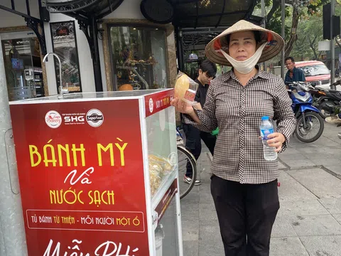 SAPO Bakery cùng Tập đoàn Sơn Hà Xanh triển khai “Bánh mì và nước sạch miễn phí” cho người dân