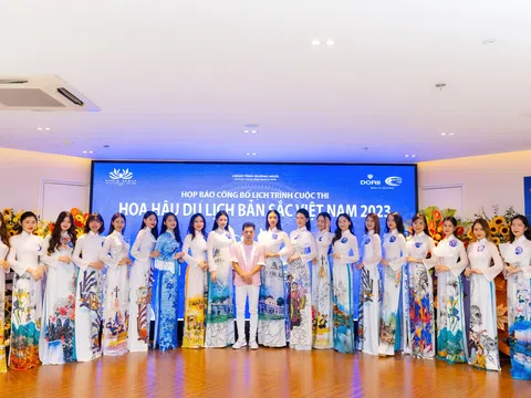 Công bố top 45 Hoa hậu Du lịch Bản sắc Việt Nam 2023
