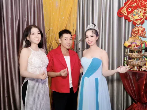 Hoa hậu Thanh Hằng được NTK Tiến Trần mở tiệc chúc mừng đăng quang