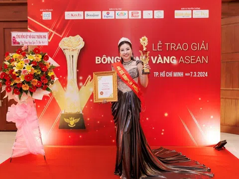 Host Khiết Trân trở thành đại sứ truyền thông “Bông hồng vàng ASEAN 2024”