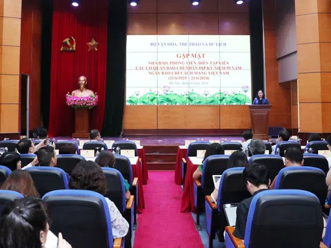 Bộ Văn hoá, Thể thao và Du lịch  gặp mặt báo chí nhân kỷ niệm 99 năm ngày Báo chí cách mạng Việt Nam