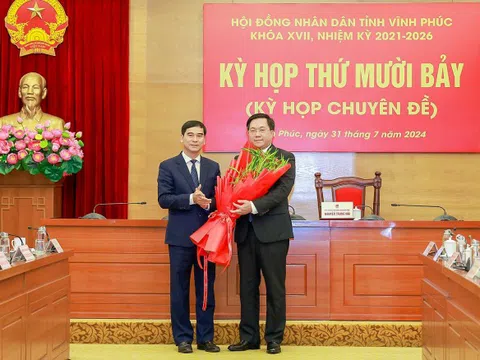 Ông Trần Duy Đông được bầu giữ chức Chủ tịch UBND tỉnh Vĩnh Phúc