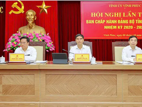 Vĩnh Phúc: Hội nghị lần thứ 34 Ban Chấp hành Đảng bộ tỉnh khóa XVII