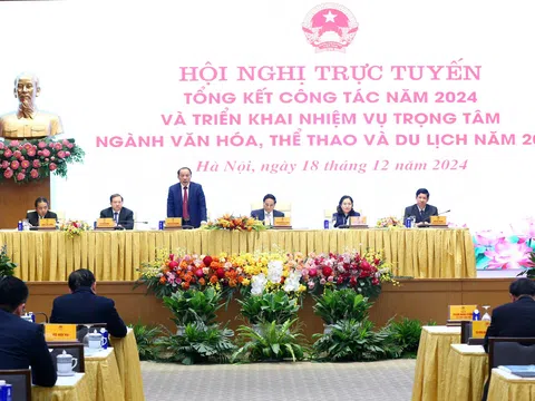 Thủ tướng chủ trì hội nghị triển khai nhiệm vụ ngành Văn hoá - Thể thao và Du lịch năm 2025