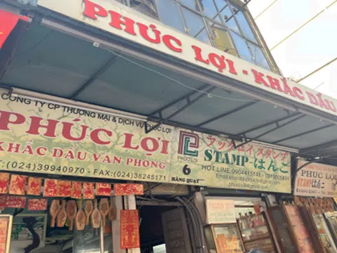 Dấu mộc thủ công giữa kỷ nguyên số