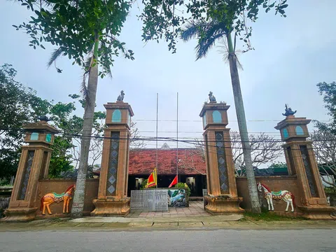 Nghệ An: Đền Trung Chính – địa chỉ đỏ giáo dục truyền thống yêu nước ở Đại Huệ