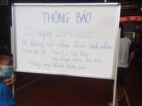 Vụ Phòng khám Đa khoa ra thông báo không tiếp nhận bệnh nhân vì liên quan đến trường hợp nhiễm COVID-19?: “Giải trình để xử lý nghiêm!”