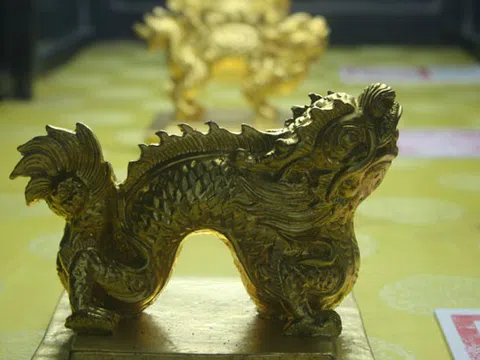 Cận cảnh ấn vàng triều Nguyễn