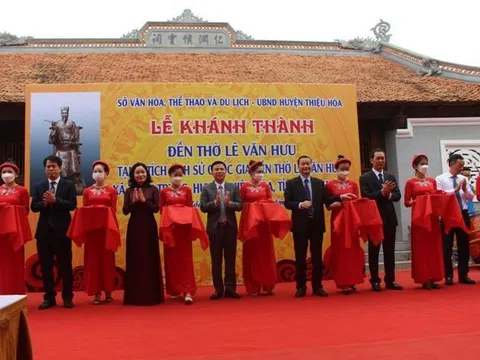 Thanh Hóa: Kỷ niệm 700 năm ngày mất nhà sử học Lê Văn Hưu