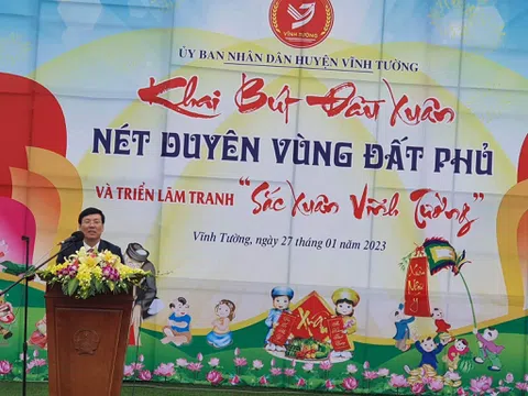 Vĩnh Phúc: Khai bút đầu Xuân – Nét duyên vùng đất "Phủ Vĩnh Tường"