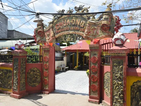 Cần Thơ: Chùa Ông ở vàm Đầu Sấu