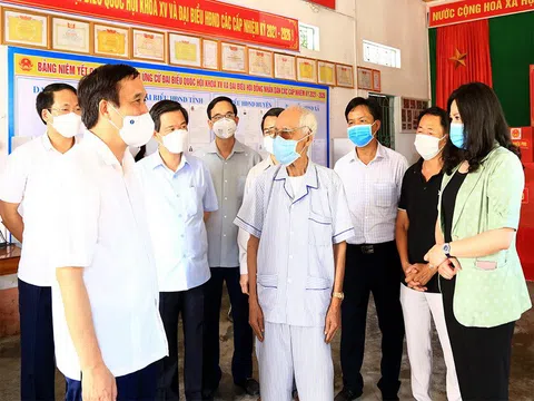 Phú Thọ:  Tất cả 1.707 điểm bầu cử thực hiện khai báo y tế