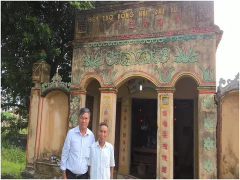 Thanh Hóa: Nghè làng Mỹ Lộc thờ Đông Hải Đại vương Nguyễn Phục   
