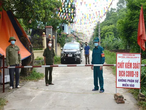 Bắc Giang: Hội cựu chiến binh huyên Việt Yên tham gia phòng chống dịch Covid-19