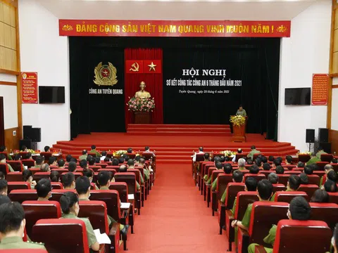Tuyên Quang: Công an tỉnh triển khai nhiệm vụ 6 tháng cuối năm 2021