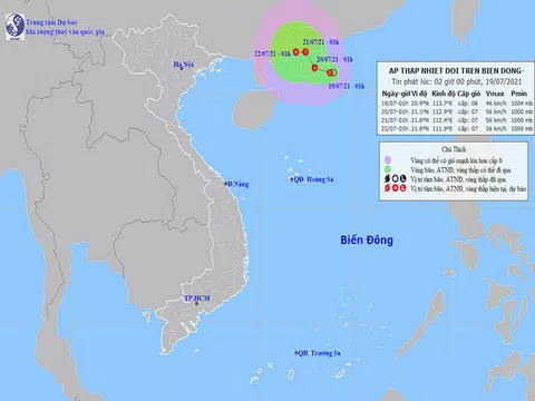 Bắc Bộ - Bắc Trung Bộ có mưa to và dông, Tây Nguyên - Nam Bộ chiều tối mưa dông rải rác