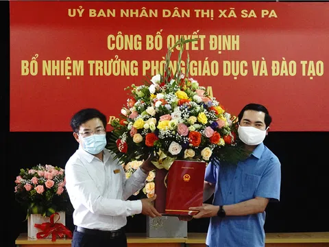Lào Cai: Thị xã Sa Pa có tân Trưởng phòng Giáo dục và Đào tạo