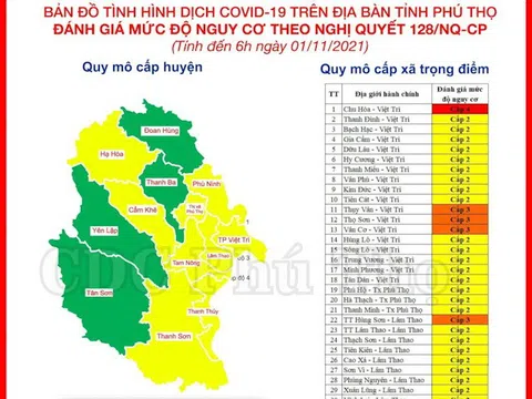 Phú Thọ: Bước đầu khống chế được dịch, 12h qua không có ca mắc CoVid 19 mới trong cộng đồng