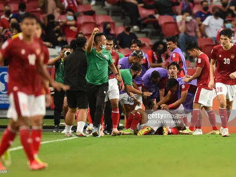 Đánh bại ĐT Singapore, ĐT Indonesia vào chung kết AFF Cup 2020