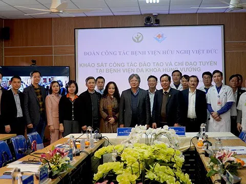 Bệnh viện Đa khoa Hùng Vương và Bệnh viện Hữu nghị Việt Đức ký kết hợp tác chuyên môn