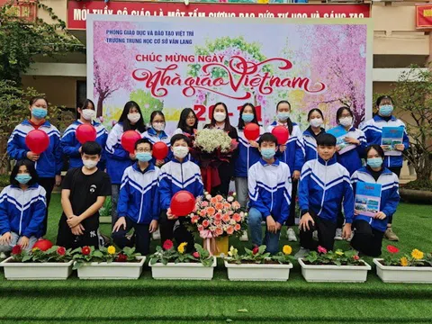 Phú Thọ: 13 gương mặt Trường THCS Văn Lang đoạt Giải học sinh giỏi lớp 9 cấp tỉnh