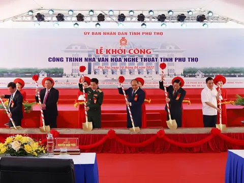 Khởi công dự án Nhà văn hóa nghệ thuật tỉnh Phú Thọ