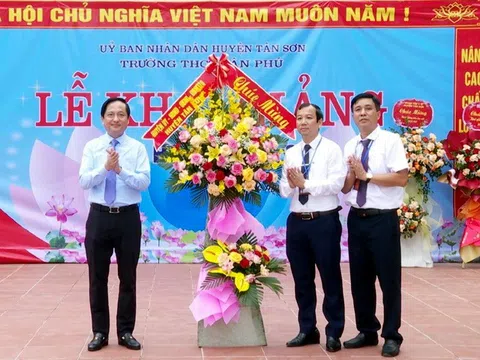 Phú Thọ: Các trường học ở Tân Sơn thu, chi đúng mục đích, tiết kiệm, hiệu quả